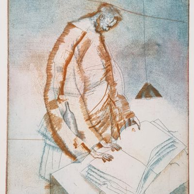 Miguel Condé, grabado al aguafuerte y aguatinta, plancha 29,8 x 20,7 cm, p.v.p.180 €