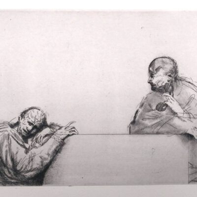 Miguel Condé, grabado al aguafuerte, medidas plancha: 29,7 x 20,5 cm, p.v.p.190 €
