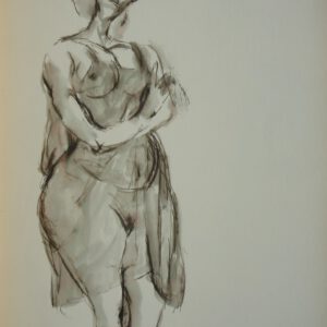 F. Castellón. Tinta y acuarela 1