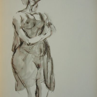 F. Castellón. Tinta y acuarela 1