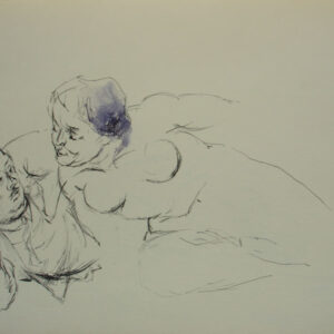 F. Castellón. Tinta y acuarela 2