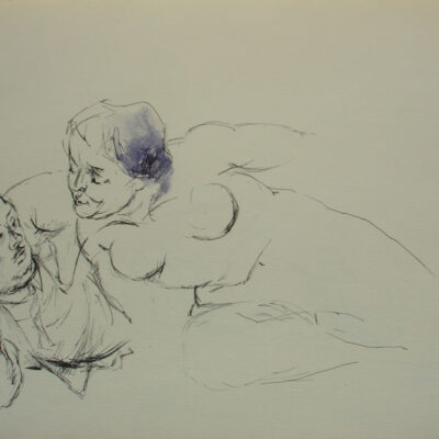 F. Castellón. Tinta y acuarela 2
