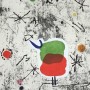 Joan Miró, Serie Personatges I Estels: Plate 1979, 1979, aguafuerte y aguatinta, 91 X 64 cm, 41/50