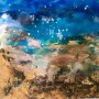 CONNIE WESTENDORP Mañana azul. Formentera, 2018,  50 x 70 cm fotografía, procesos digitales, óleo y relieve sobre lienzo. p.v.p:  600 € + IVA  = 726 €                                                                                                           