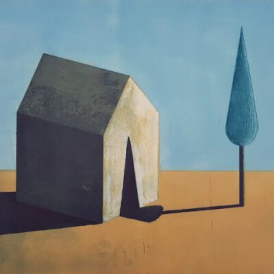 IVÁN ARAUJO, “Diurno, 2004, Aguafuerte , aguatinta al azúcar , técnicas grasas y aguadas litográficas