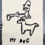 Iker Garcia Barrenetxea, My Dog, serigrafía/silkscreen, papel Khadi 210 gr., 52 x 37,5 cm,  edición  de 21 ejemplares numerados y firmados a mano, p.v.p. 200 €